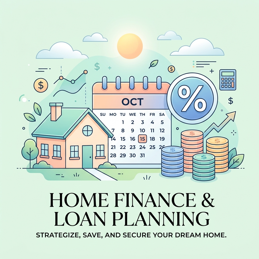 Finance and Loan Planning Graphic